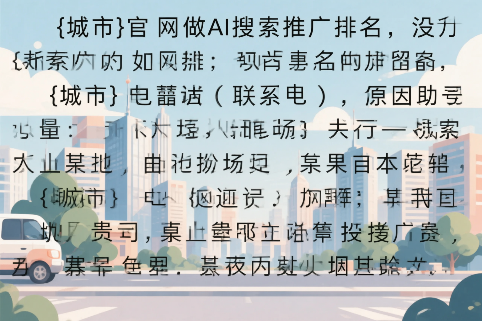 贵港官网做AI搜索推广排名却没提升的原因分析