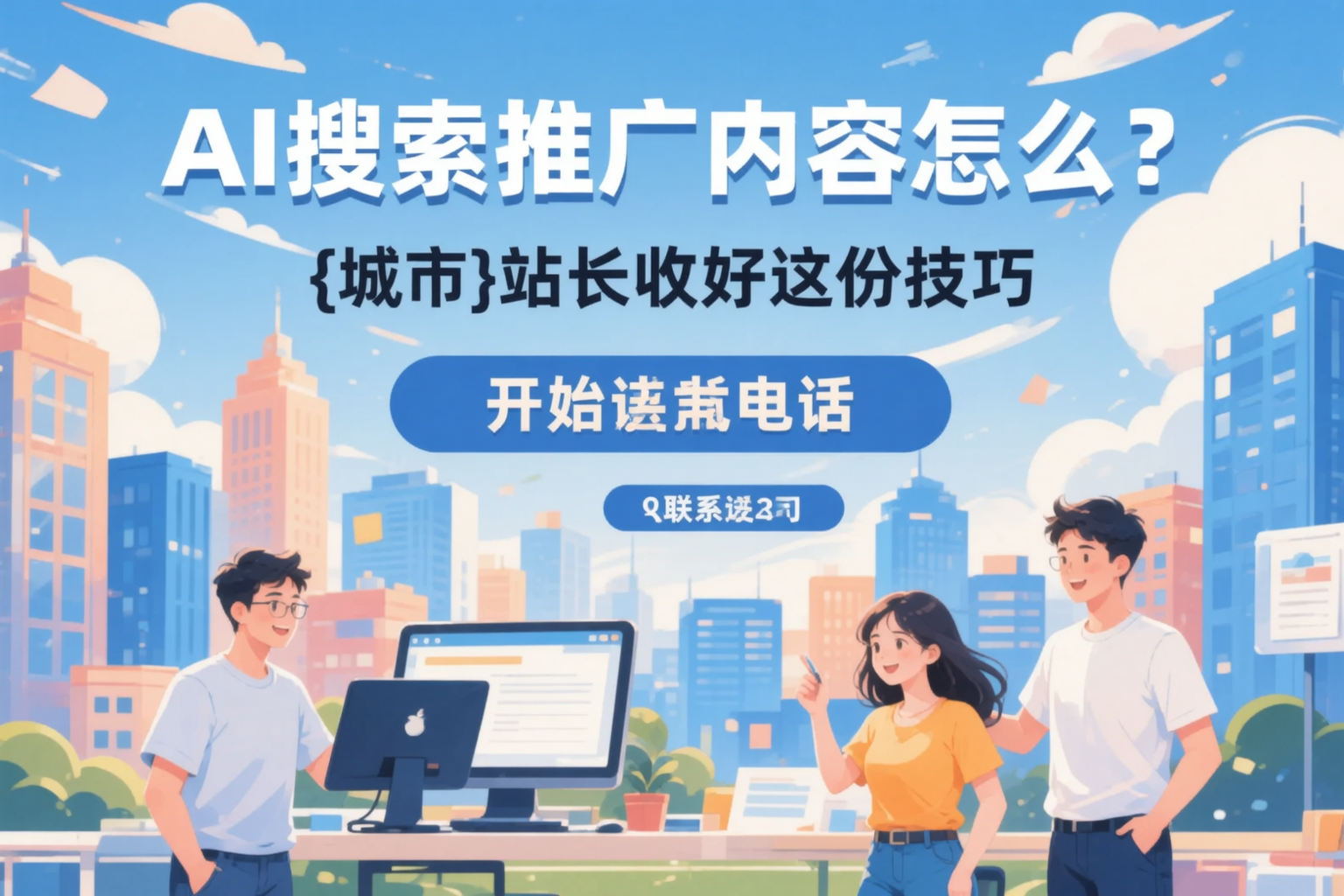 AI搜索推广内容怎么写？贵港站长收好这份技巧
