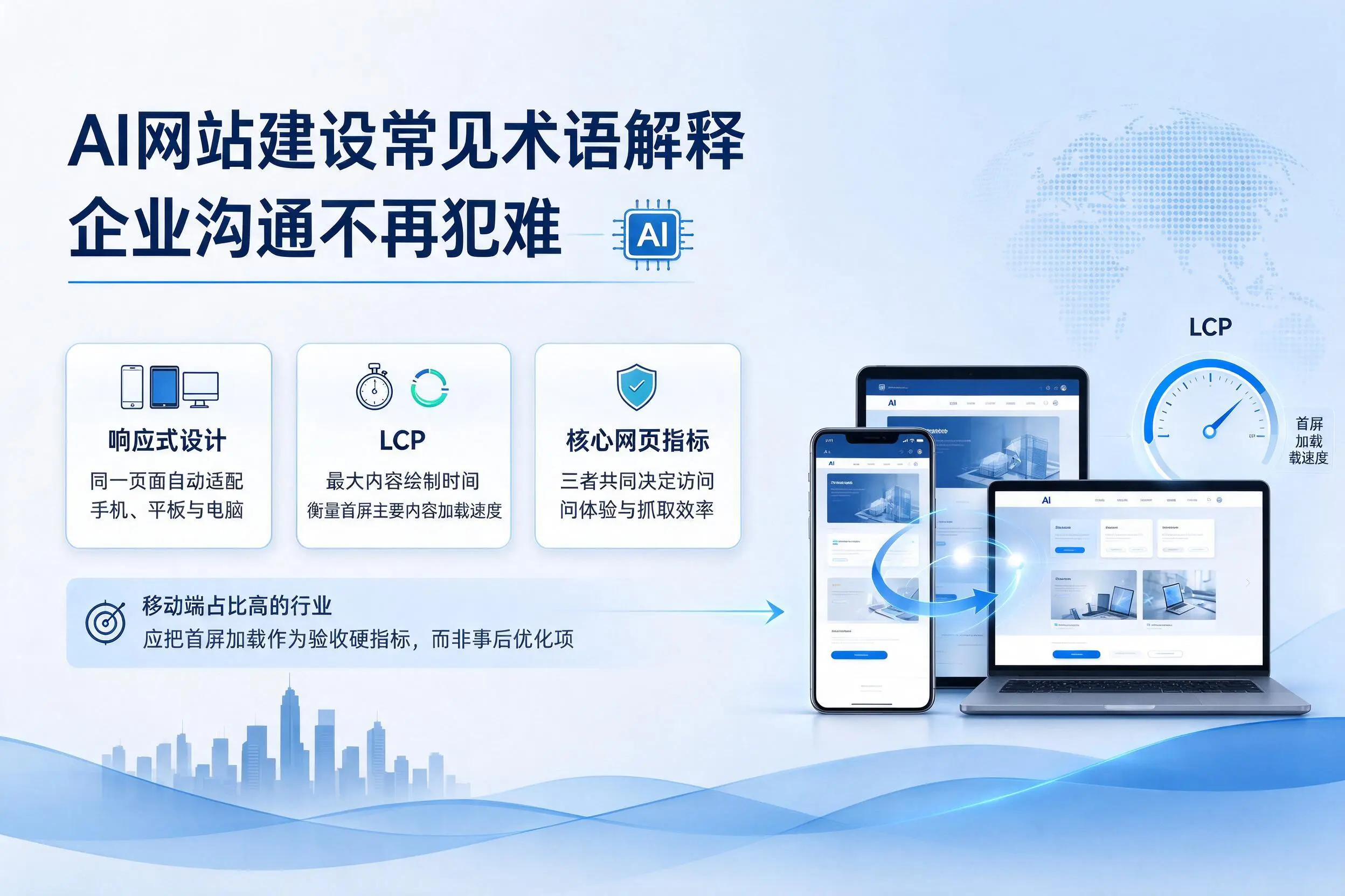 AI网站建设常见术语解释，贵港企业沟通不再犯难